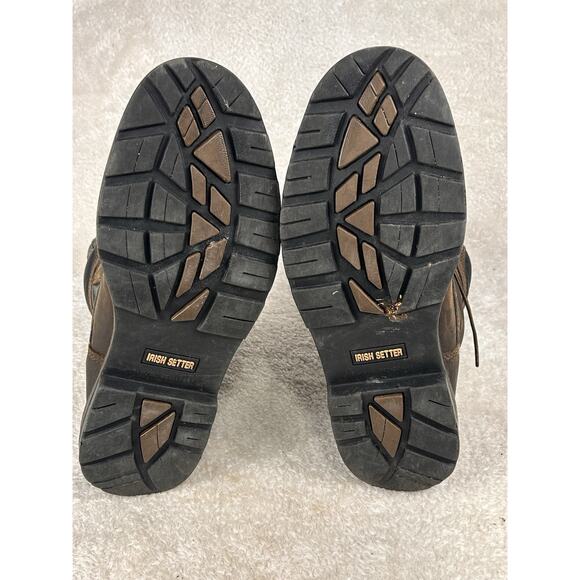 Red Wing Irish Setter Ramsey 8” Work Safety Aluminum Toe Boots Mens Sz 14 - Picture 6 of 6